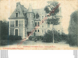 45.  LOGENT Sur VERNISSON .  Château Des Barres . - Autres & Non Classés