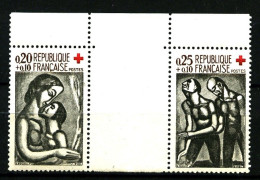 1323 / 1324 - Croix-Rouge 1961 - Paire Attenante Issue De Carnet - Neuf N** - TB - Nuovi