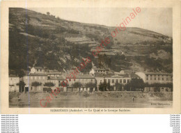 07.  SERRIERES .  Le Quai Et Le Groupe Scolaire . - Serrières