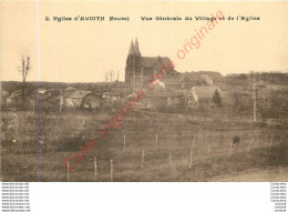 55.  Eglise D'AVIOTH .  Vue Générale Du Village Et De L'Eglise . - Avioth