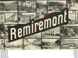 88.  REMIREMONT . CP Multivues . - Remiremont