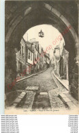 22.  DINAN .  Porte Et Rue Du Jerzual . - Dinan