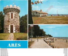 33.  ARES .  CP Multivues . - Arès