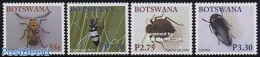 Botswana 2003 Beetles 4v, Mint NH, Nature - Insects - Botswana (1966-...)