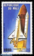 Mali 1983 Challenger 1v, Mint NH, Transport - Space Exploration - Malí (1959-...)