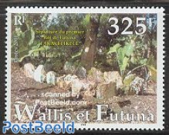 Wallis & Futuna 2001 Fakavelikele Tomb 1v, Mint NH, History - Kings & Queens (Royalty) - Case Reali