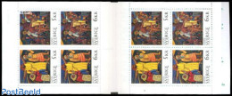 Sweden 1995 Europa Booklet, Mint NH, History - Europa (cept) - Stamp Booklets - Art - Modern Art (1850-present) - Ungebraucht