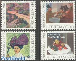 Switzerland 1986 Pro Patria 4v, Mint NH, Art - Modern Art (1850-present) - Paintings - Unused Stamps