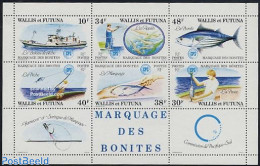 Wallis & Futuna 1979 Bonito Fish S/s, Mint NH, Nature - Fish - Fishing - Poissons