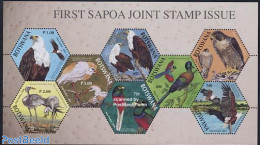 Botswana 2004 Birds S/s, SAPOA Joint Stamp Issue, Mint NH, Nature - Various - Birds - Birds Of Prey - Joint Issues - Emissions Communes