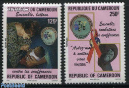 Cameroon 2001 Chantal Biya Foundation 2v, Mint NH, Health - Health - Kamerun (1960-...)