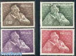 Portugal 1957 A. Garrett 4v, Unused (hinged), Art - Authors - Unused Stamps