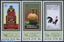 Korea, North 2008 Int. Friendship 3v, Mint NH, Nature - Poultry - Corea Del Nord