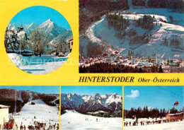 73855934 Hinterstoder AT Panorama Wintersportort Skipiste Alpen  - Autres & Non Classés