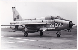 Photo Originale - Aviation - Militaria - English Electric Lightning T5 - Aviation