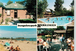 73855908 Herkingen Bungalowpark Herkingen Freibad Strand Terrasse Herkingen - Autres & Non Classés
