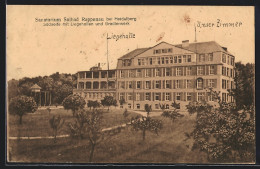 AK Bad Rappenau, Sanatorium, Südseite Mit Liegehallen Und Gradierwerk  - Bad Rappenau