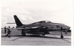 Photo Originale - Aviation - Militaria - Avion Republic F-84F Thunderstreak - Luftwaffe - Aviación