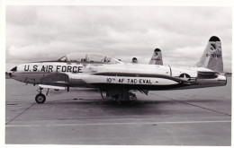 Photo Originale - Aviation - Militaria - Avion Lockheed T-33 Shooting Star - Luftfahrt