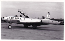 Photo Originale - Aviation - Militaria - Avion Lockheed T-33 Shooting Star - US AIR FORCE - Luftfahrt