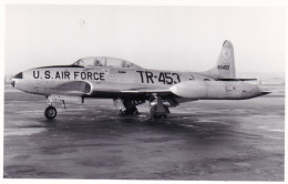 Photo Originale - Aviation - Militaria - Avion Lockheed T-33 Shooting Star - US AIR FORCE - Luftfahrt