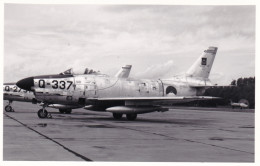 Photo Originale - Aviation - Militaria - Avion North American F-86 Sabre - Aviación