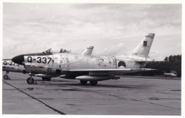 Photo Originale - Aviation - Militaria - Avion North American F-86 Sabre - Luftfahrt