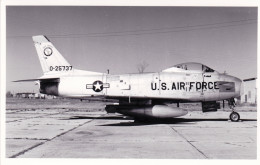 Photo Originale - Aviation - Militaria - Avion North American F-86 Sabre - US AIR FORCE - Aviación