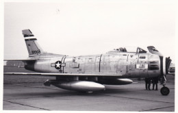 Photo Originale - Aviation - Militaria - Avion North American F-86 Sabre  - Luftfahrt