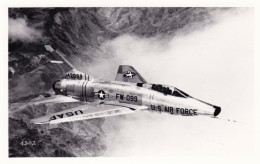 Photo Originale - Aviation - Militaria - Avion North American F-100 Super Sabre En Vol - US AIR FORCE - Aviación