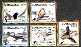 Botswana 2018 Birds 5v, Mint NH, Nature - Birds - Birds Of Prey - Ducks - Botswana (1966-...)