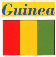 Flag Chromo - Guinea - 5 X 5 Cm - Other & Unclassified