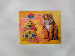 Hong Kong Transport Cards, Year Of The Tiger, Metro Card,(2pcs) - Non Classés