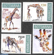 Botswana 2020 Giraffes 4v, Mint NH, Nature - Giraffe - Botswana (1966-...)