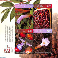 Liberia 2018 The Pepper Coast 4v M/s, Mint NH, Nature - Various - Flowers & Plants - Agriculture - Landbouw