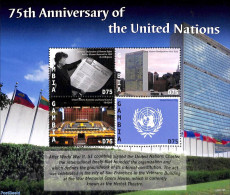 Gambia 2021 75 Years UNO 4v M/s, Mint NH, History - Newspapers & Journalism - United Nations - Gambie (...-1964)
