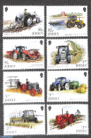 Jersey 2022 Tractors 8v, Mint NH, Various - Agriculture - Agriculture