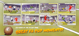 Jersey 2022 FA Moments 8v M/s, Mint NH, Sport - Football - Art - Comics (except Disney) - Bandes Dessinées