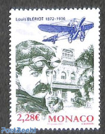 Monaco 2022 Louis Bleriot 1v, Mint NH, Transport - Aircraft & Aviation - Unused Stamps
