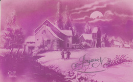 FANTAISIE  PAYSAGE  JOYEUX NOEL - Other & Unclassified