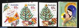 Australia 2023 Christmas 4v S-a, Mint NH, Religion - Christmas - Ongebruikt