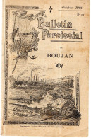 Bulletin Paroissial De Boujan Sur Libron De Novembre  1901.n : 17 De 12 Pages - Documenti Storici