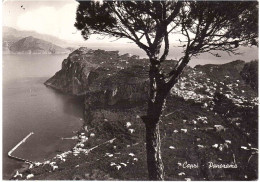 1953 L.35 TURISMO TAORMINA CARTOLINA CAPRI PER BELGIO - Napoli (Naples)