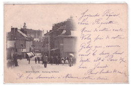 MONTLUCON - Faubourg St Pierre (carte Animée) - Montlucon