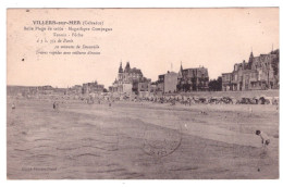 VILLERS SUR MER La Plage  (carte Animée) - Villers Sur Mer