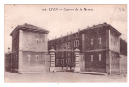 LYON - Caserne De La Mouche (carte Animée) - Autres & Non Classés