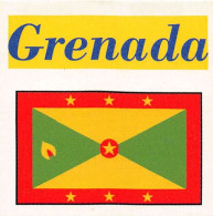 Flag Chromo - Grenada - 5 X 5 Cm - Other & Unclassified