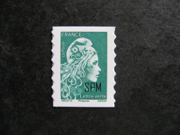 Saint Pierre Et Miquelon: TB N° 1315: Marianne L'Engagée Autoadhésive Verte De 2023, Neuve XX. - Unused Stamps