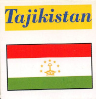 Flag Chromo - Tajikistan - 5 X 5 Cm - Other & Unclassified