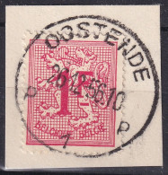 Timbres CHIFFRES OOSTENDE P1P - Oblitérés